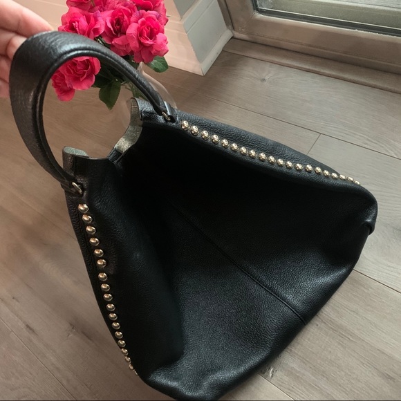 NWOT Rebecca Minkoff Leather Studded Shoulder Bag - Picture 2 of 11